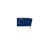 Three-Door Italian Sideboard in Sapphire Blue Glass and Brass from Justfurnituress SRL For Sale - Image 4 of 9