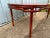 Mid 20th Century Vintage Solid Rosewood Faux Bamboo Round Dining Table With 2 Leaves For Sale - Image 11 of 11