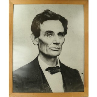 Frame Young Lincoln Photograph For Sale
