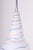 Mid-Century Modern Mid-Century Chandelier in Chromed Steel and Milk Glass, Czech, 1960s For Sale - Image 3 of 12
