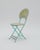 Folk-Art-Style Folding Chairs, 1940s, Set of 2 For Sale - Image 3 of 16