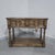 Excellent quality small solid oak two drawers sideboard with plank base, brass handles and working key, excellent overall...