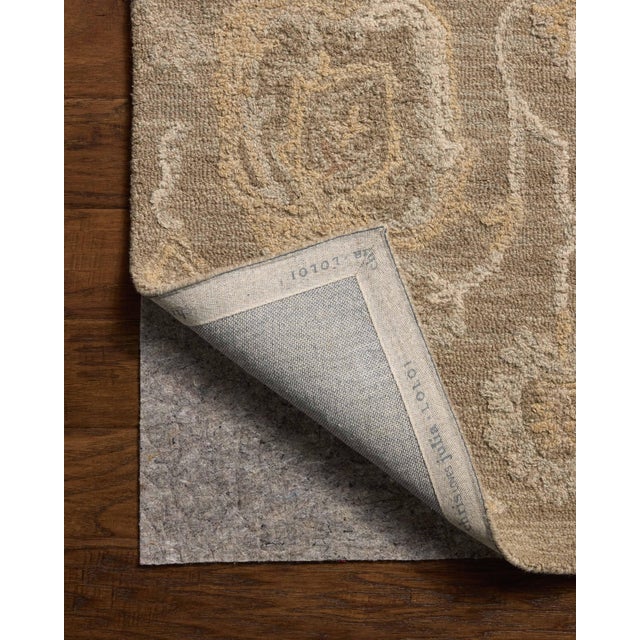 Chris Loves Julia x Loloi Dorothea Oak / Natural 2'-3" x 3'-9" Accent Rug For Sale In Dallas - Image 6 of 6