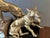 Antique Marble & Bronze Mantle Clock in the Style of Louis-Albert Carvin For Sale - Image 10 of 18