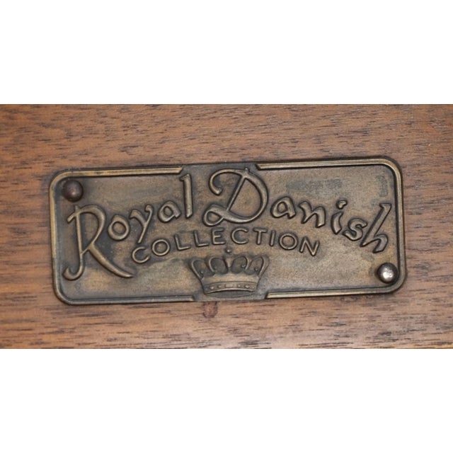 Danish Mid-Century Modern Walnut Lounge Chair Settee Loveseat Couch Sofa Set For Sale - Image 12 of 18