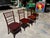 1970s Collection Mahogany of Chiavari Italian Chairs- Set of 4 For Sale - Image 4 of 5