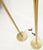 Pair of Mid Century Modern Brass Trumpet Shape Floor Lamps Torcheres For Sale - Image 12 of 13