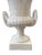 Mid 20th Century Mid-20th Century Italian Neoclassical White Glazed Ceramic Urn, 10.5" For Sale - Image 5 of 11