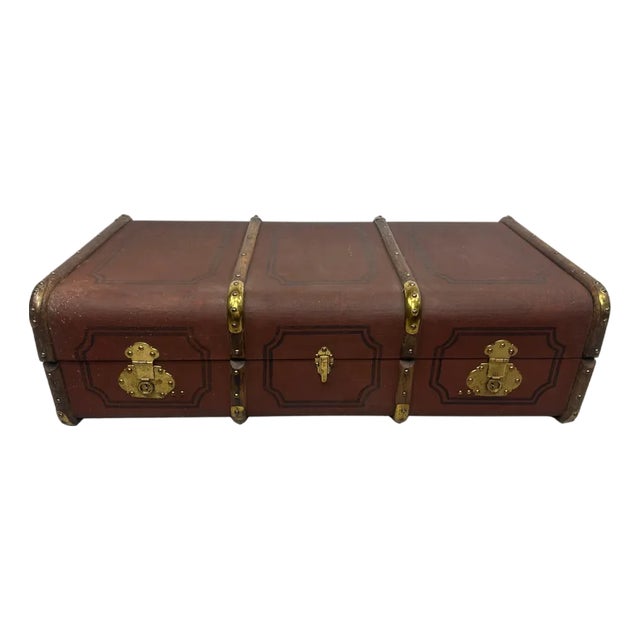Antique Overseas Travel Case For Sale
