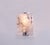 Silver Large Murano Glass Wall Sconce from Mazzega, 1960s For Sale - Image 8 of 18