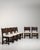 Brown 1970s Set of Six Oak Brutalist Dining Chairs For Sale - Image 8 of 15