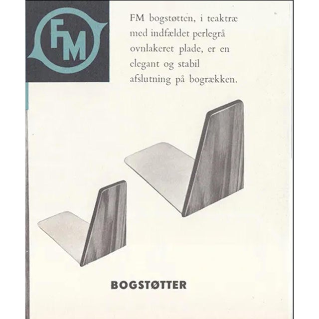 Mid-Century Teak Bookends by Kai Kristiansen for FM, 1960s, Set of 6 For Sale - Image 18 of 18