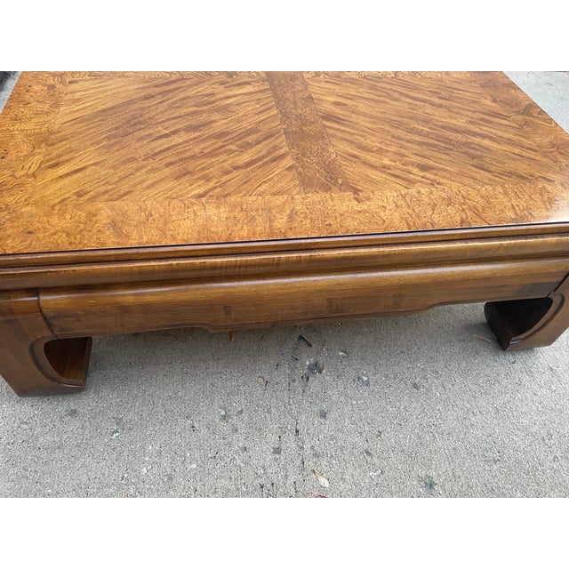 Late 20th Century Thomasville Ming Style Coffee Table Chairish