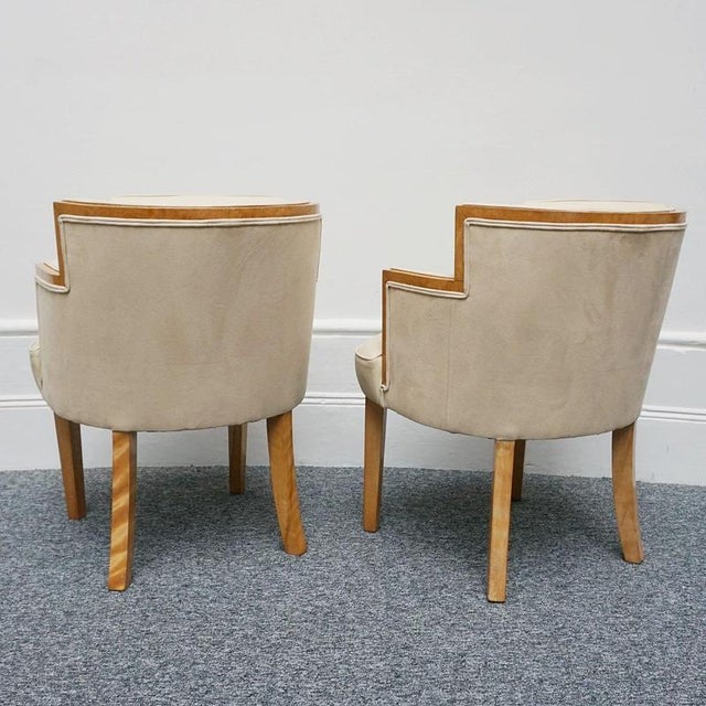Banker's Armchairs, 1930s, Set of 2 For Sale - Image 6 of 10