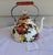 White Vintage MacKenzie-Childs Flower Market Enamelware 4 Qt Tea Pot For Sale - Image 8 of 8