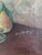 This large original vintage oil painting, created around 1930, shows an elegant still life with a large bouquet of...