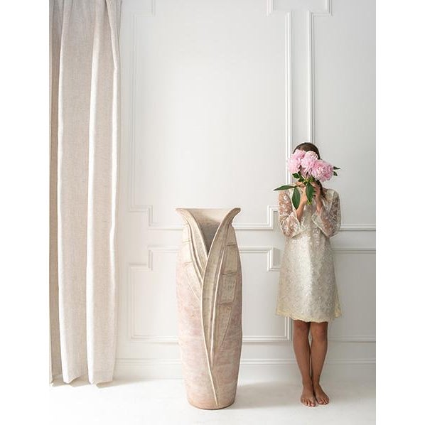 Vintage Terracotta Floor Vase For Sale - Image 9 of 9