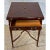 Traditional Vintage Baker Folding Game & Side Table For Sale - Image 3 of 12