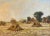 Unknown Artist, Hayfield, Oil on Canvas For Sale
