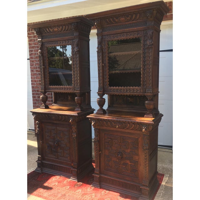 Antique Carved China a Pair Chairish