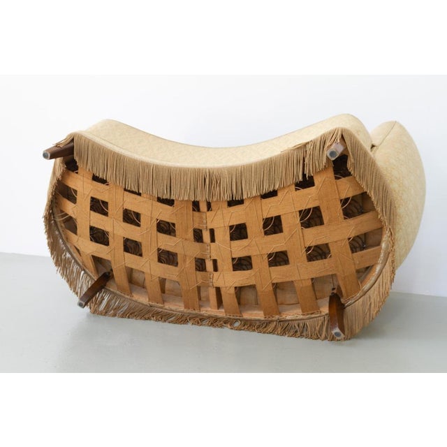Art Deco Danish Banana Sofa, 1940s For Sale - Image 17 of 18