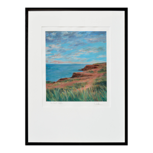 Coastal Landscape -- Red Cliffs by Ander Kase