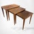 Wood Nesting Tables in Oak and Walnut from Gordon Russell, Set of 3 For Sale - Image 7 of 8
