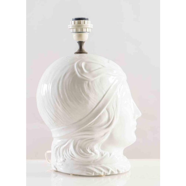 Pair of lamps in glazed ceramic in the style of Tommaso Barbi. Made in Italy, ca. 1980s. Good conditions. Up to 250V...