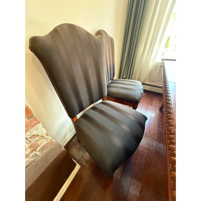 2000 - 2009 Hickory White Dining Set (Table + 6 Chairs) – Solid Wood, Vintage 2000s For Sale - Image 5 of 9