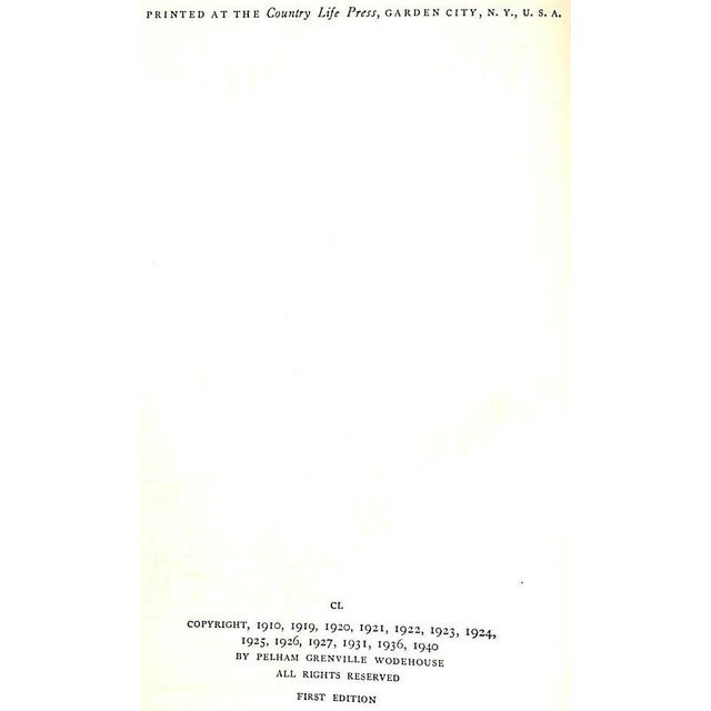 Traditional "Wodehouse on Golf" 1940 Wodehouse, p.g. For Sale - Image 3 of 4