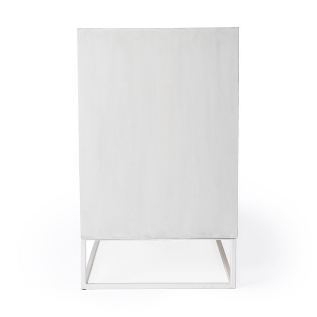 2020s Lennasa Wooden 63" Sideboard, White For Sale - Image 5 of 9
