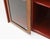 Wood Mid-Century Modern Italian Red Lacquer and Glass Showcase by Afra & Tobia Scarpa, 1960s For Sale - Image 7 of 11