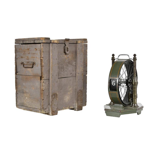 Vintage Bar Wheel For Sale - Image 4 of 10