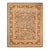Vintage Traditional Hand Knotted Wool Area Rug, Brown - 8'0" X 9'10" For Sale