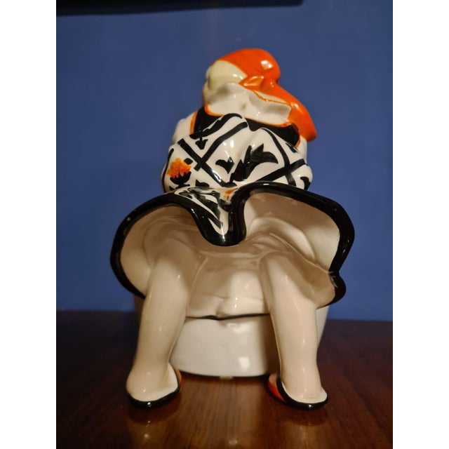 Girl Washing Laundry Figure by Sandro Vacchetti for Essevi, 1940s For Sale - Image 4 of 15