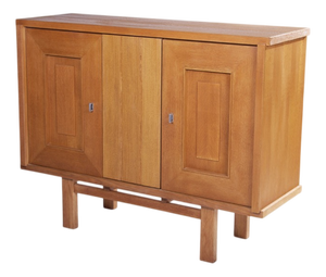 Brutalist Oak Cabinet, 1970s