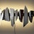 Impressive wall lamp/sculpture model "Leda" realized in metal by Mario Torregiani in 1990s. Very good condition. This...
