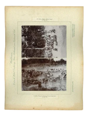 Unknown, Nepal, Cattani Camp, Original Vintage Photo, 1893