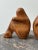 Brown Vintage Laminated Wood Figural Bookends by Robert Hargrave, Circa 1970s-80s For Sale - Image 8 of 16
