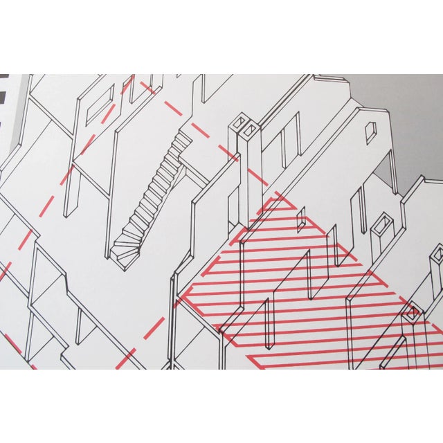 Date: 1986 Size: 35.5 x 50.5 inches Artist: Odermatt & Tissi This modern poster was created for a 1986 exhibition held at...