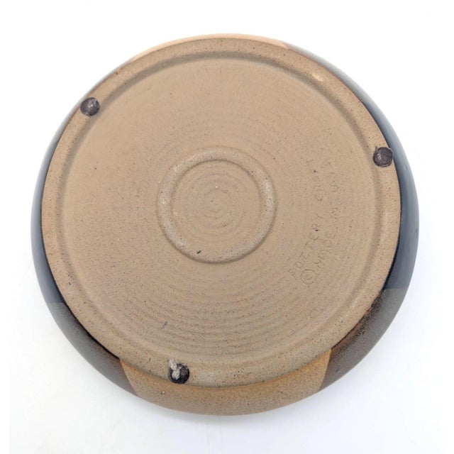 1970s Pottery Craft Ashtray For Sale - Image 10 of 11