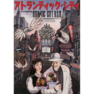 Atlantic City 1980 Japanese B2 Film Poster For Sale