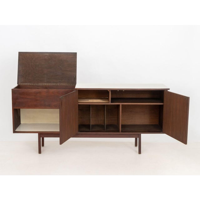 Mid 20th Century Scandinavian Modern Style Rosewood Sideboard For Sale - Image 5 of 8