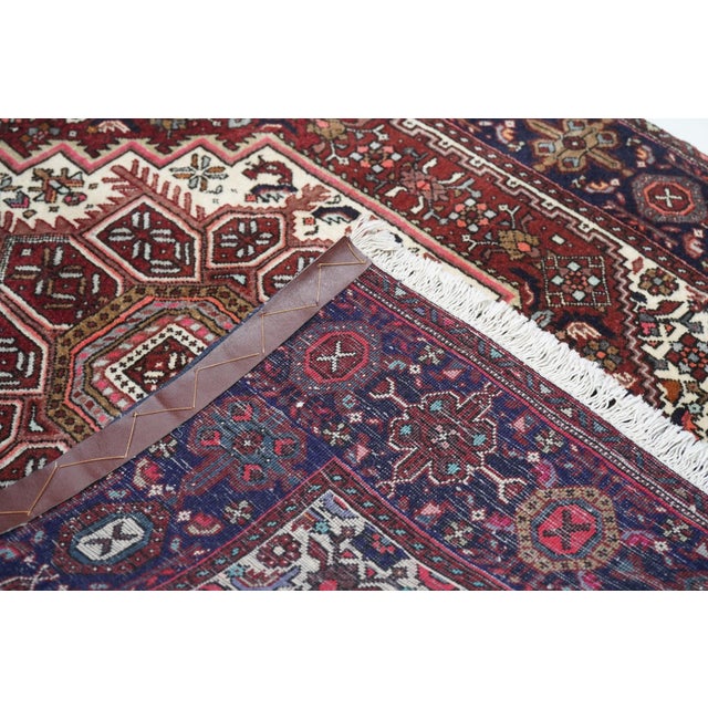 Textile Bidjar Rug 3'5'' X 4'8'' For Sale - Image 7 of 8