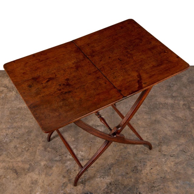 Early 19th Century Regency Oak Coaching Table For Sale - Image 5 of 9