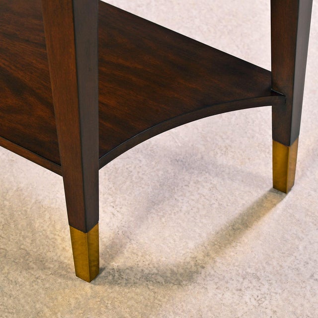 Mahogany Classic Console Table For Sale - Image 9 of 10