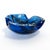 Glass 1960s Italian Murano Style Art Glass Blue Bowl / Ashtray For Sale - Image 7 of 9