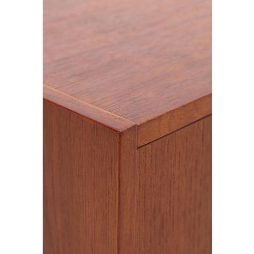 Wood Vintage Teak Chest of Drawers, 1960s For Sale - Image 7 of 12