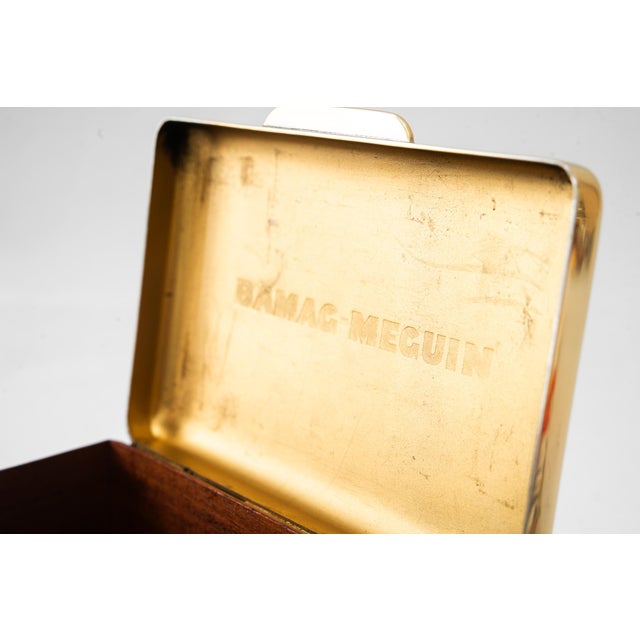 Brass Box from Mechanical Engineering Company, 1920s For Sale - Image 9 of 13