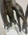 Late 20th Century Mid Century Modern Brutalist Heavy Bronze Gregg LeFevre Solid Bronze Sculpture For Sale - Image 5 of 12